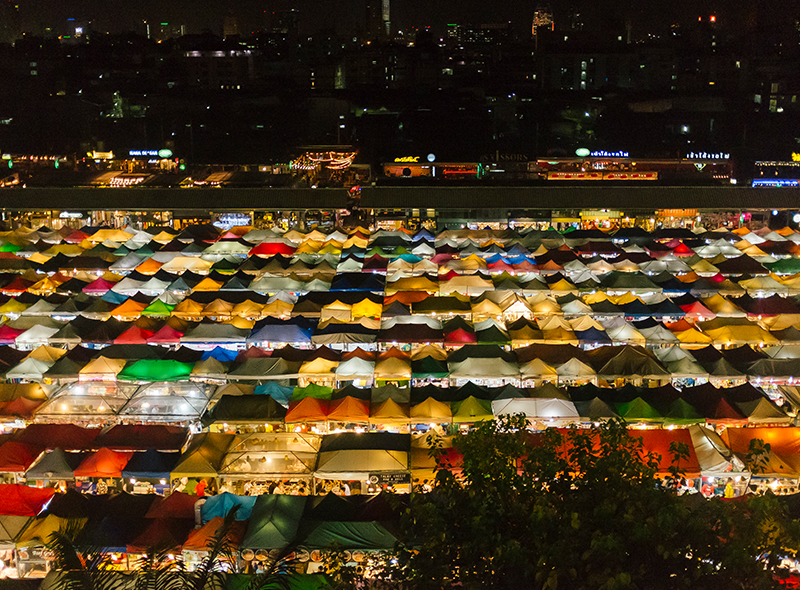 Train Night Market Ratchada